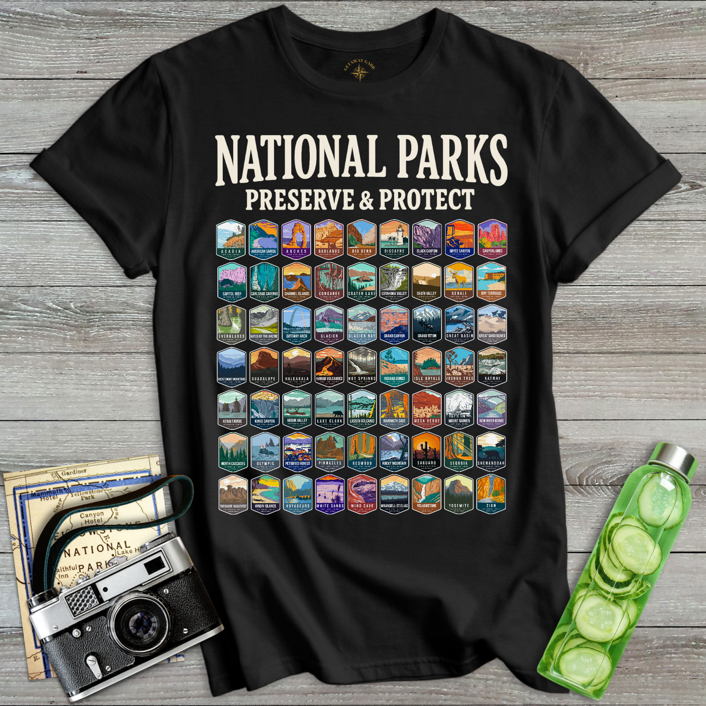 National Parks Preserve Protect T-Shirt