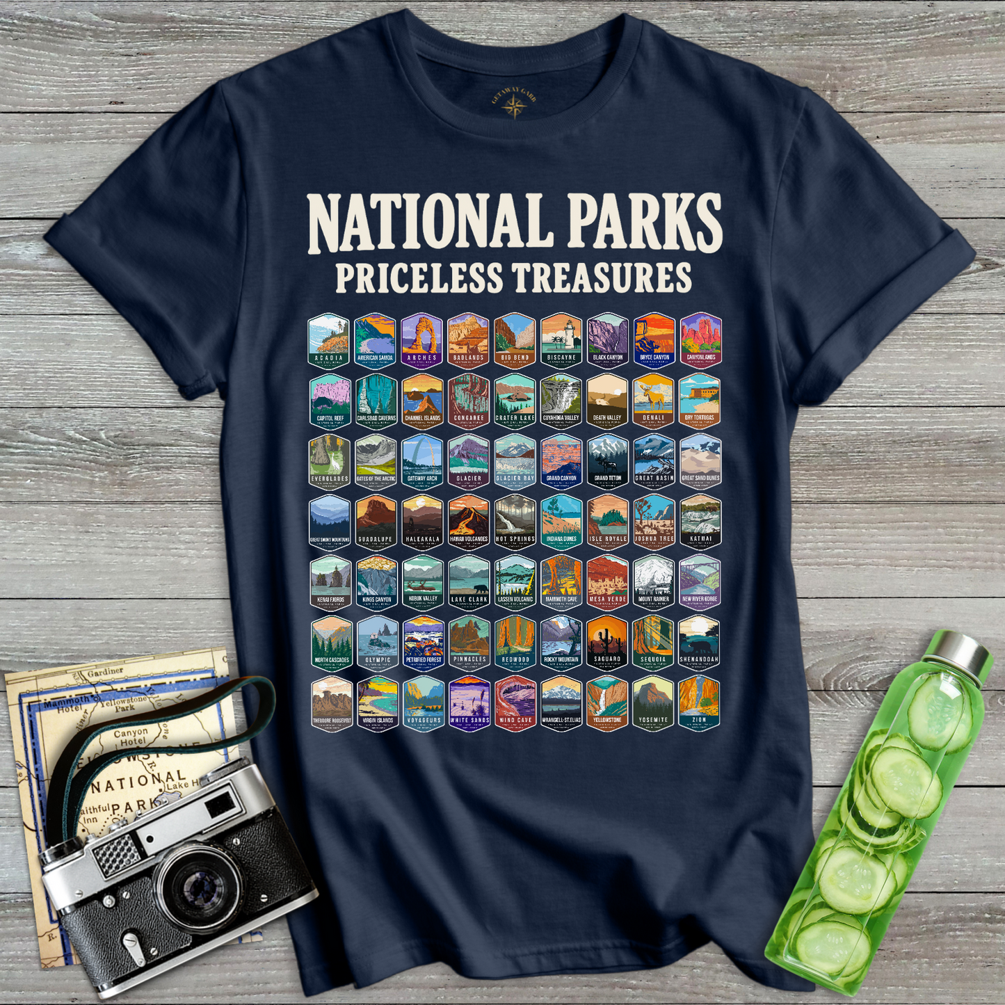 National Parks Priceless Treasures T-Shirt