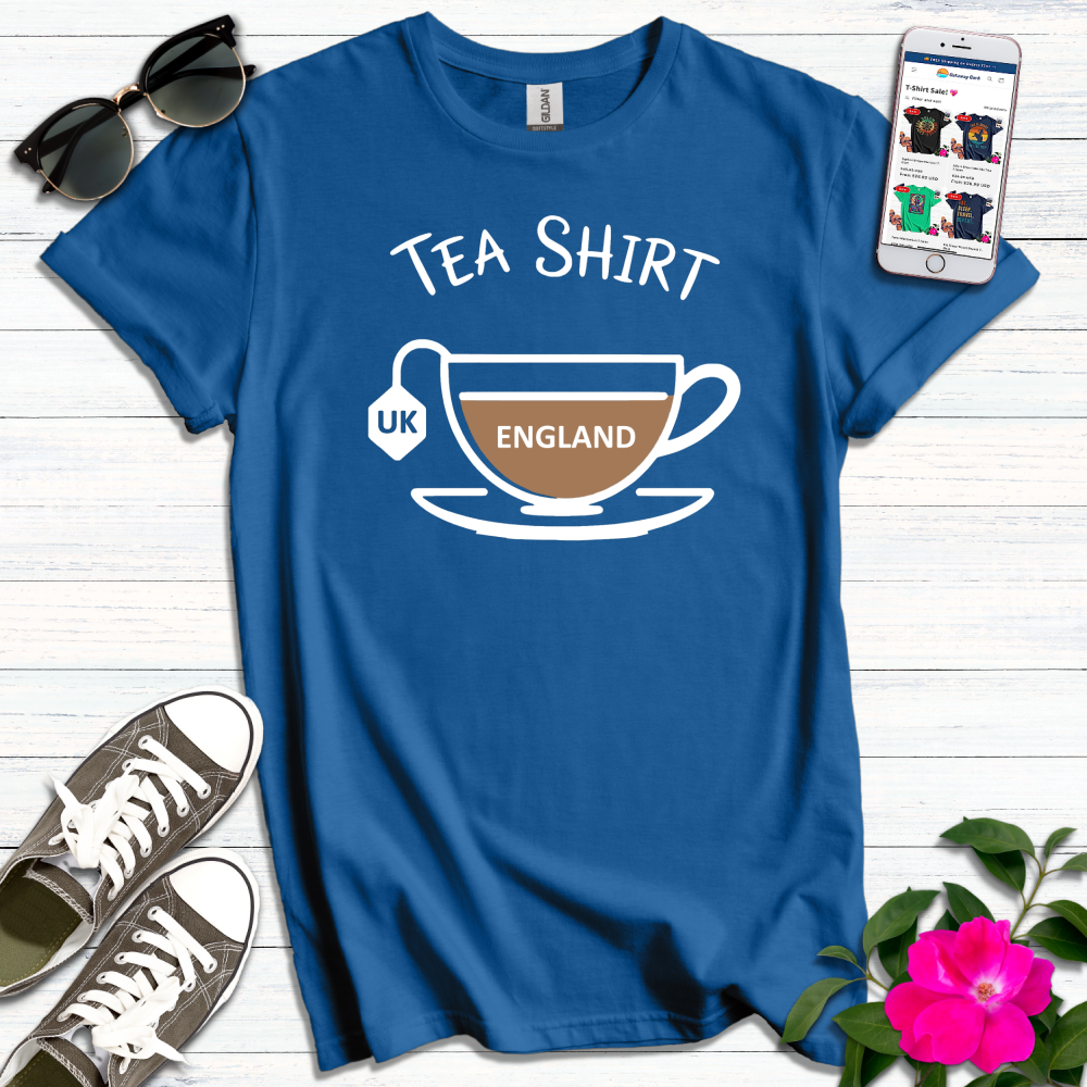 England UK Tea Shirt T-Shirt
