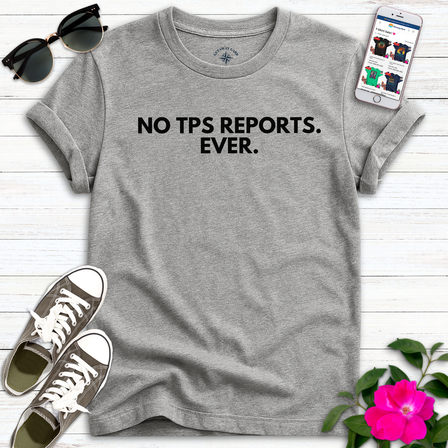 Funny No TPS Reports T-Shirt