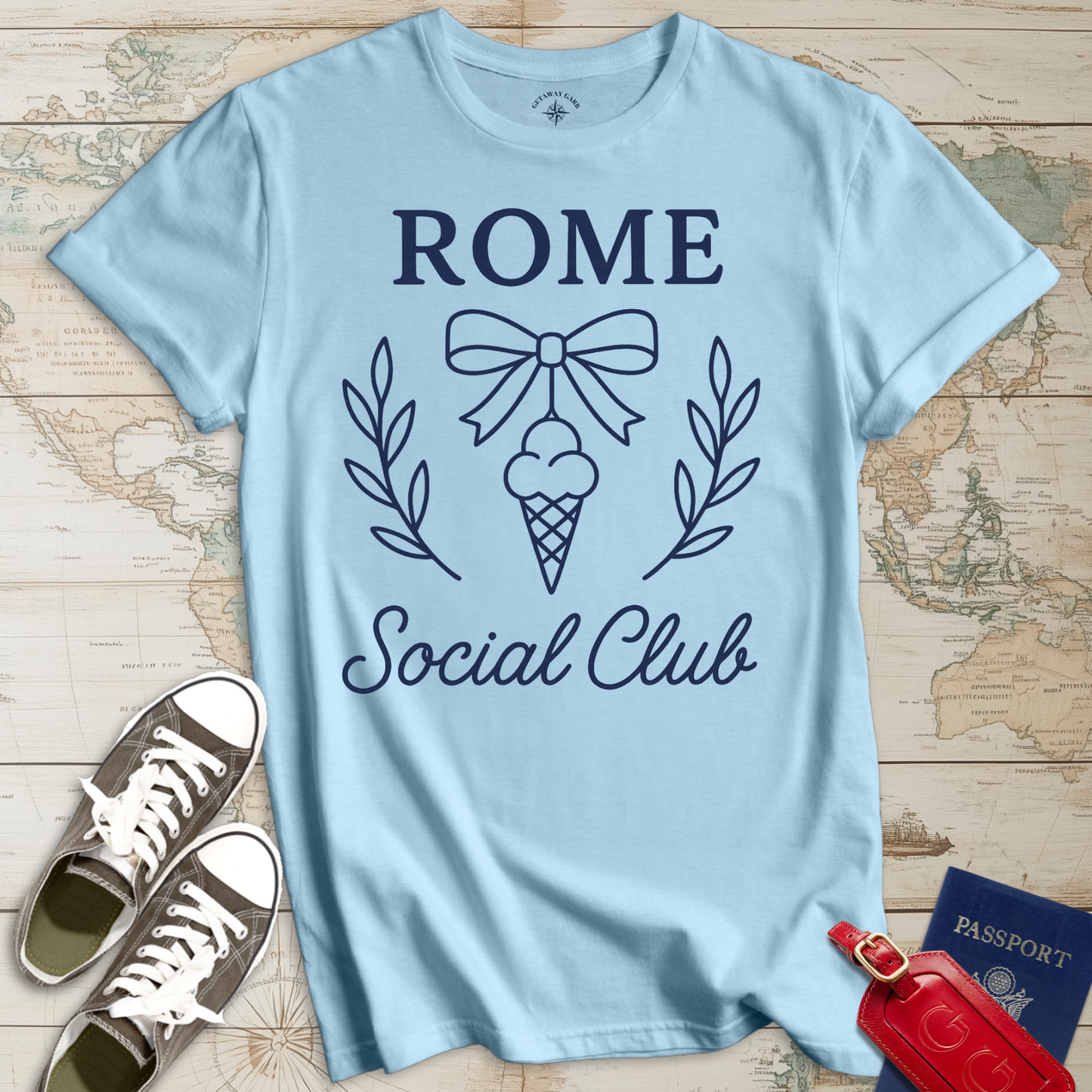 Rome Social Club Gelato T-Shirt