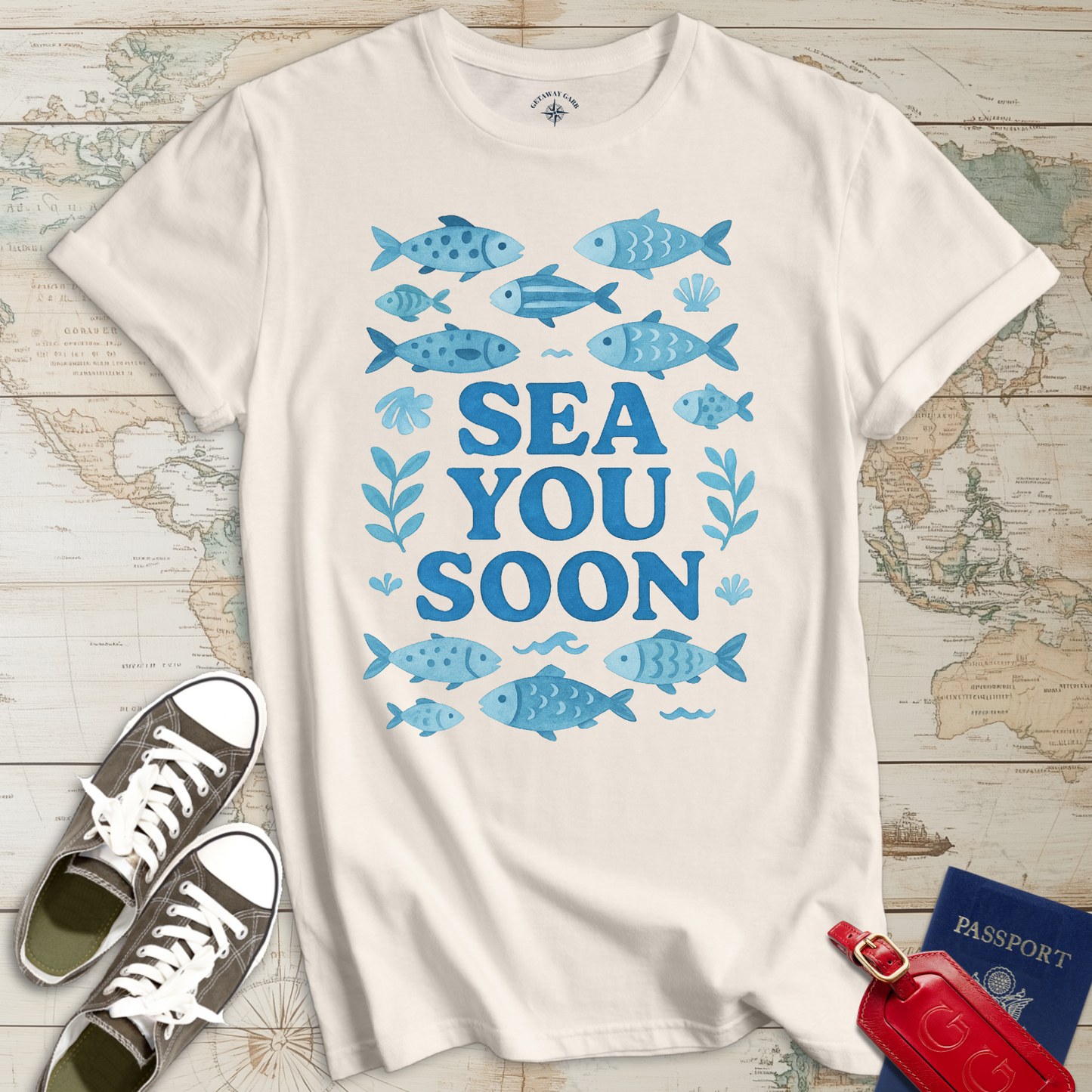 Cute Sea You Soon T-Shirt