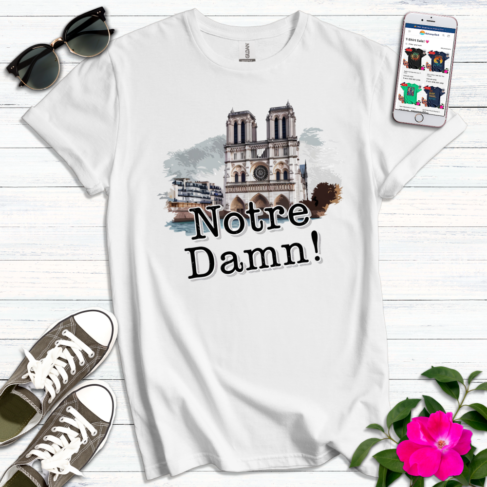 Notre Damn! Vintage Style T-Shirt