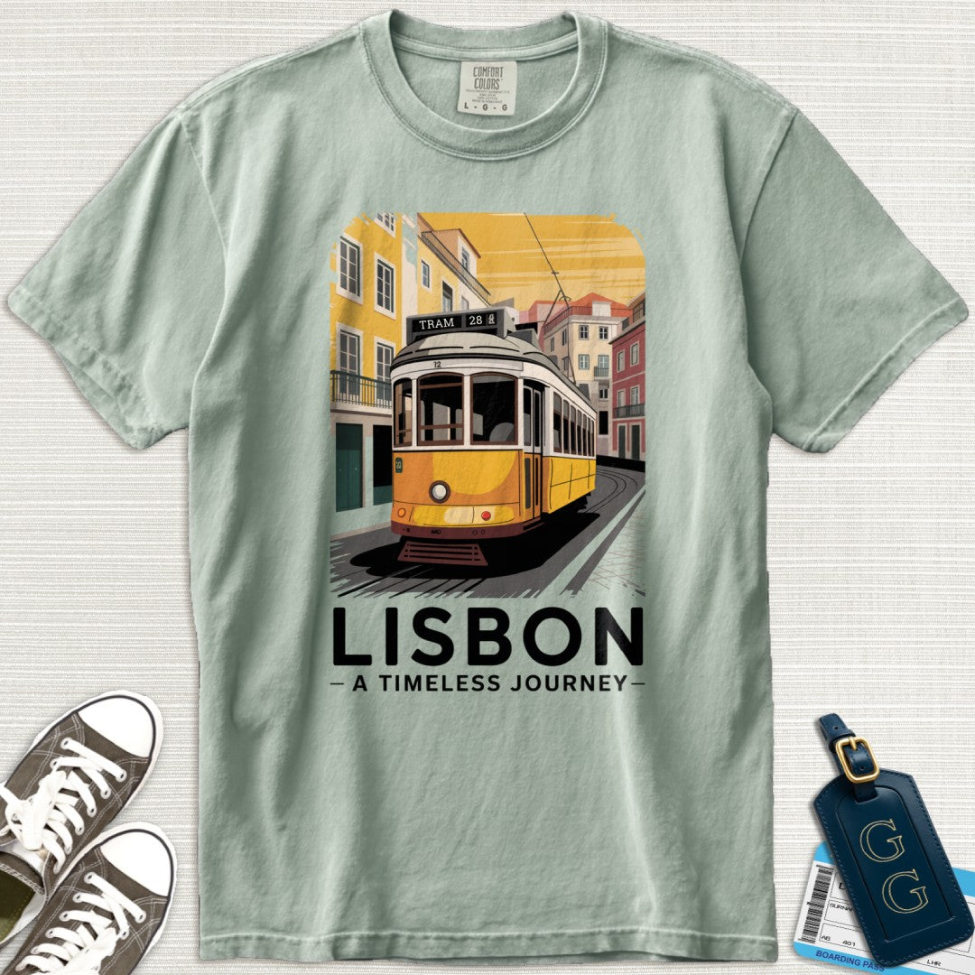 Lisbon Tram 28 Journey T-Shirt