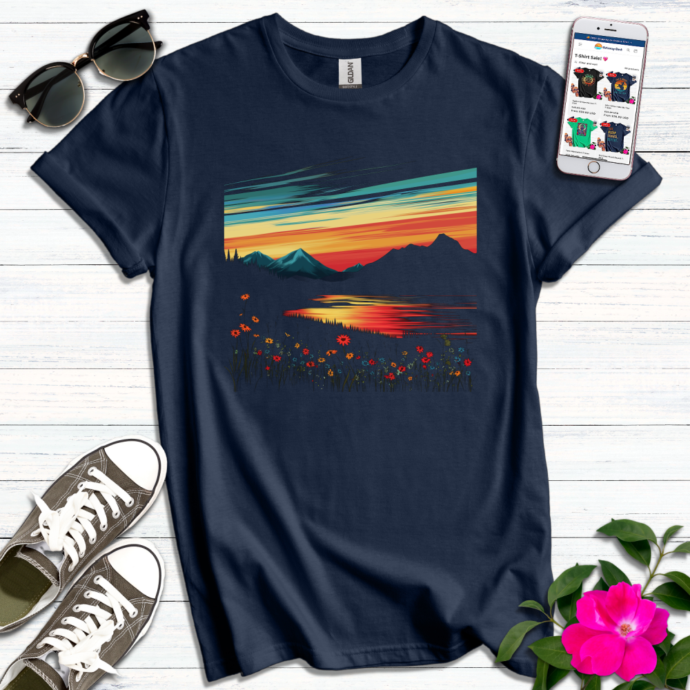 Wildflower Sunset T-Shirt