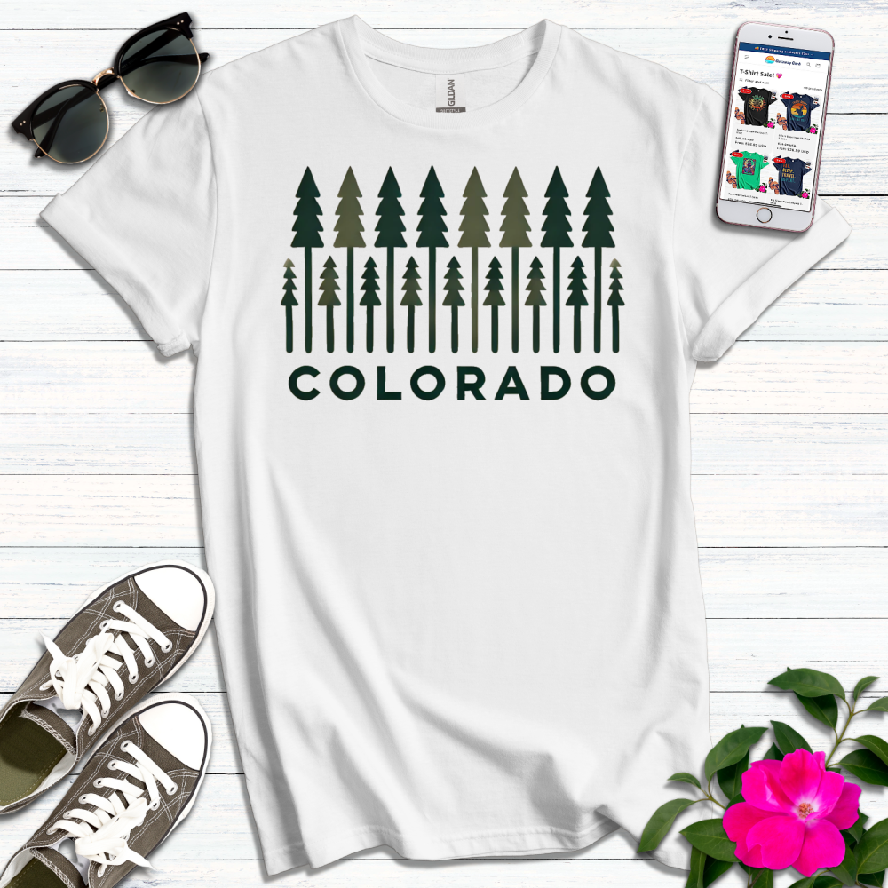 Modern Colorado Pines T-Shirt