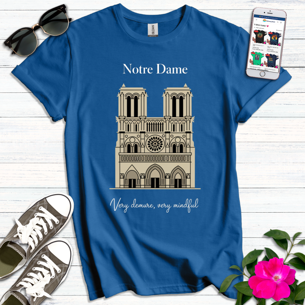 Very Demure Notre Dame T-Shirt