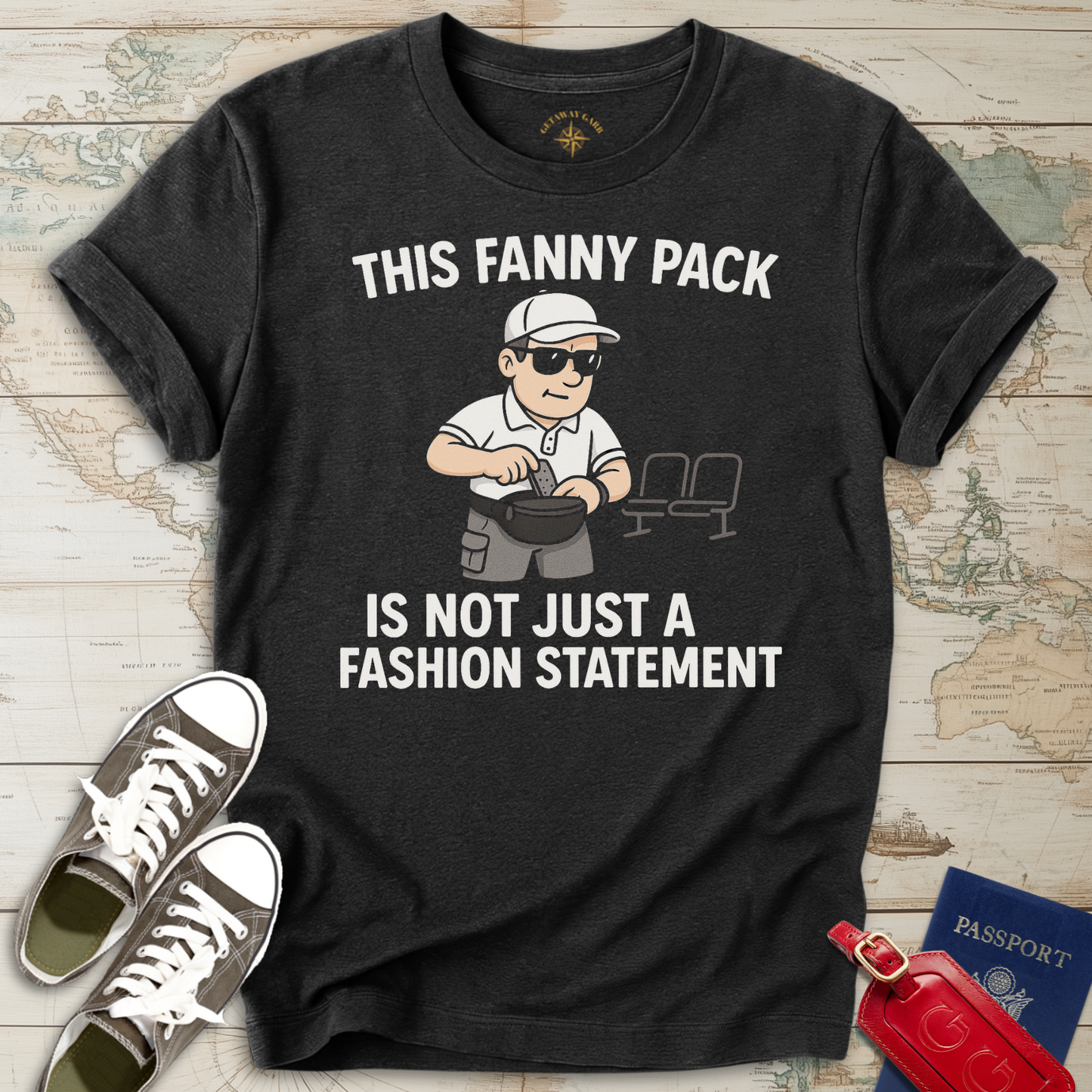 Fanny Pack Fashion Statement T-Shirt