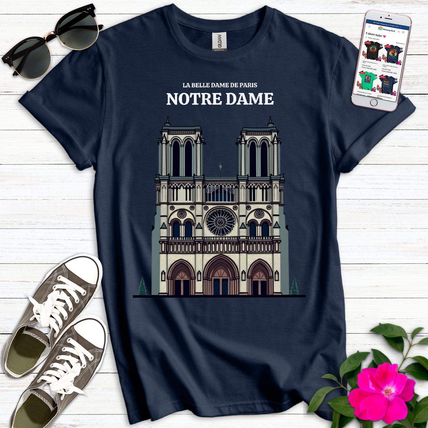 Belle Dame de Paris T-Shirt