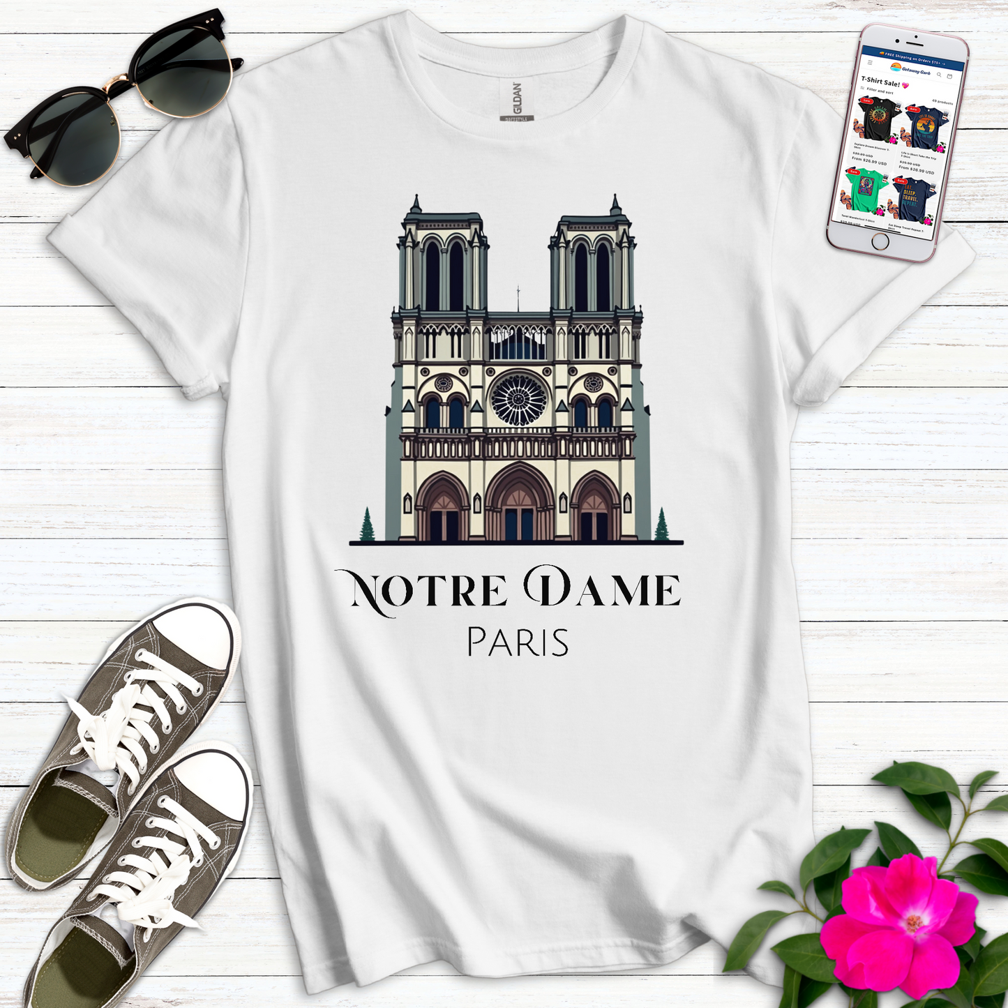 Notre Dame Reborn T-Shirt