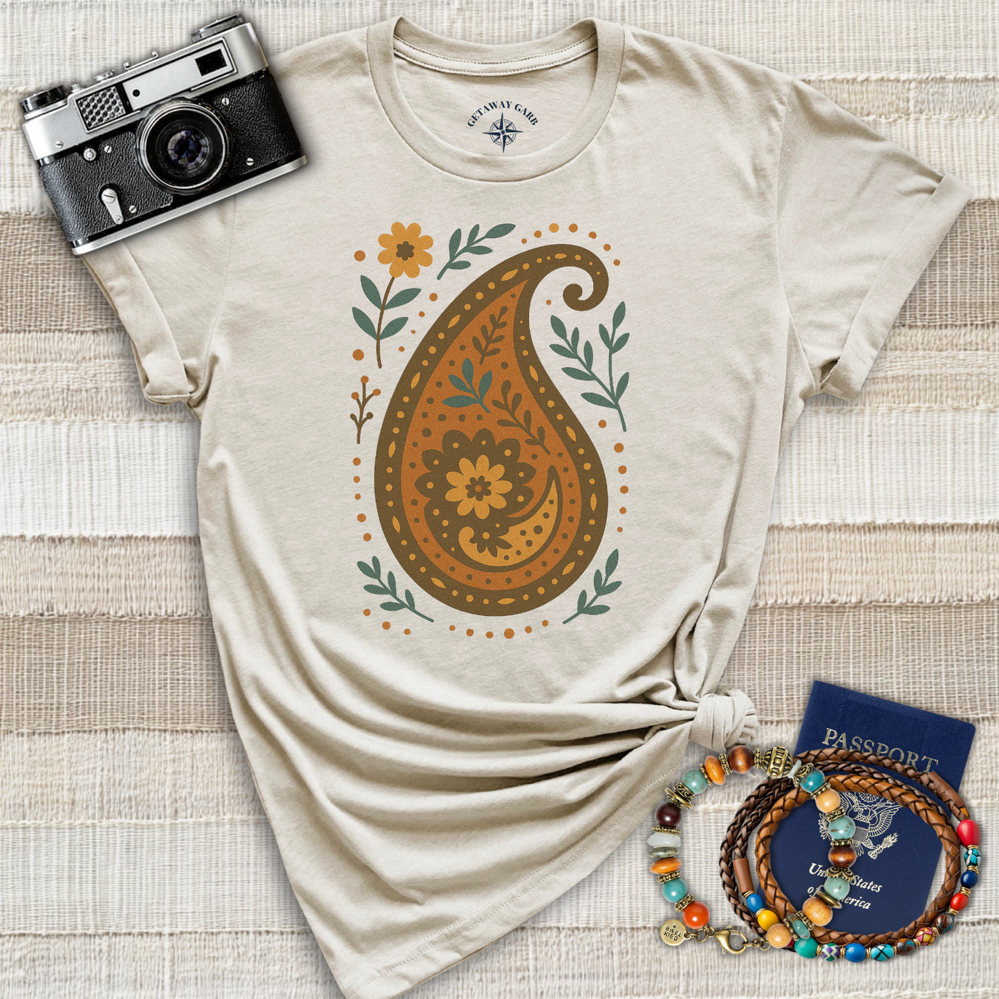 Boho Soul Paisley T-Shirt