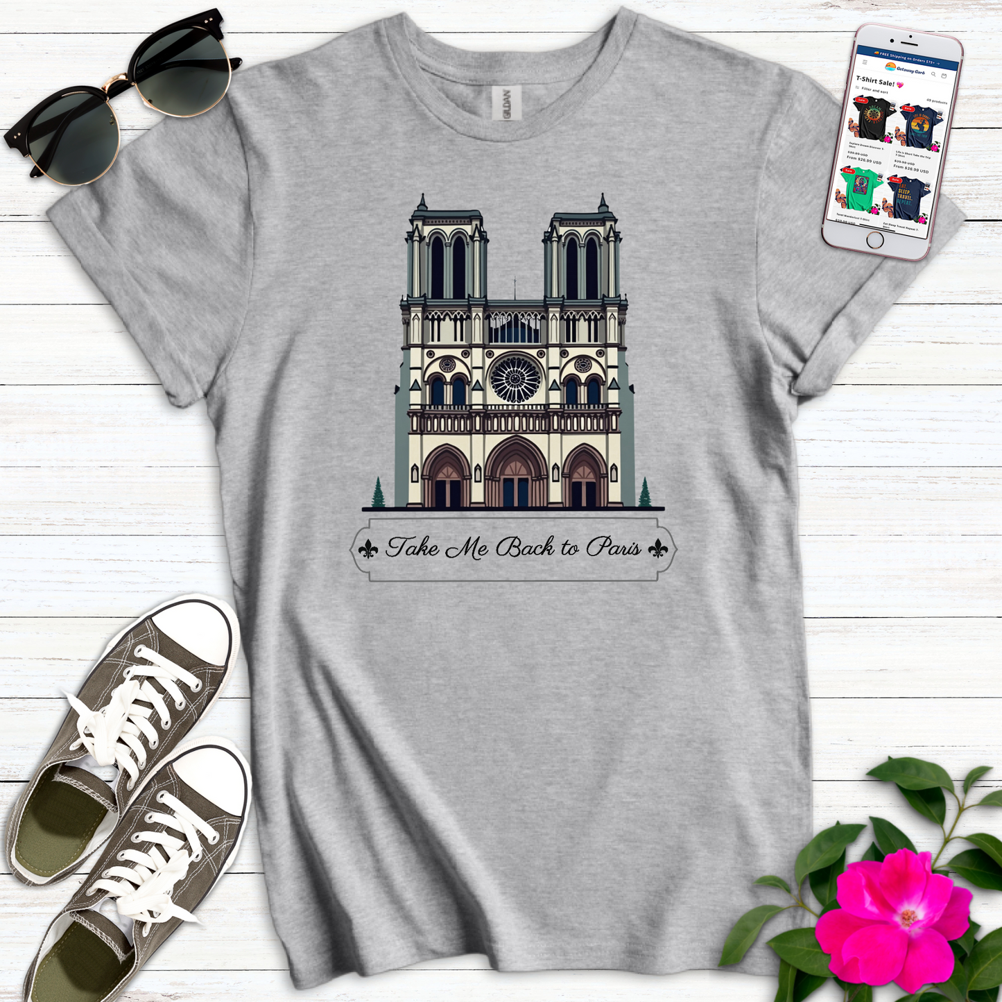 Take Me Back to Paris T-Shirt