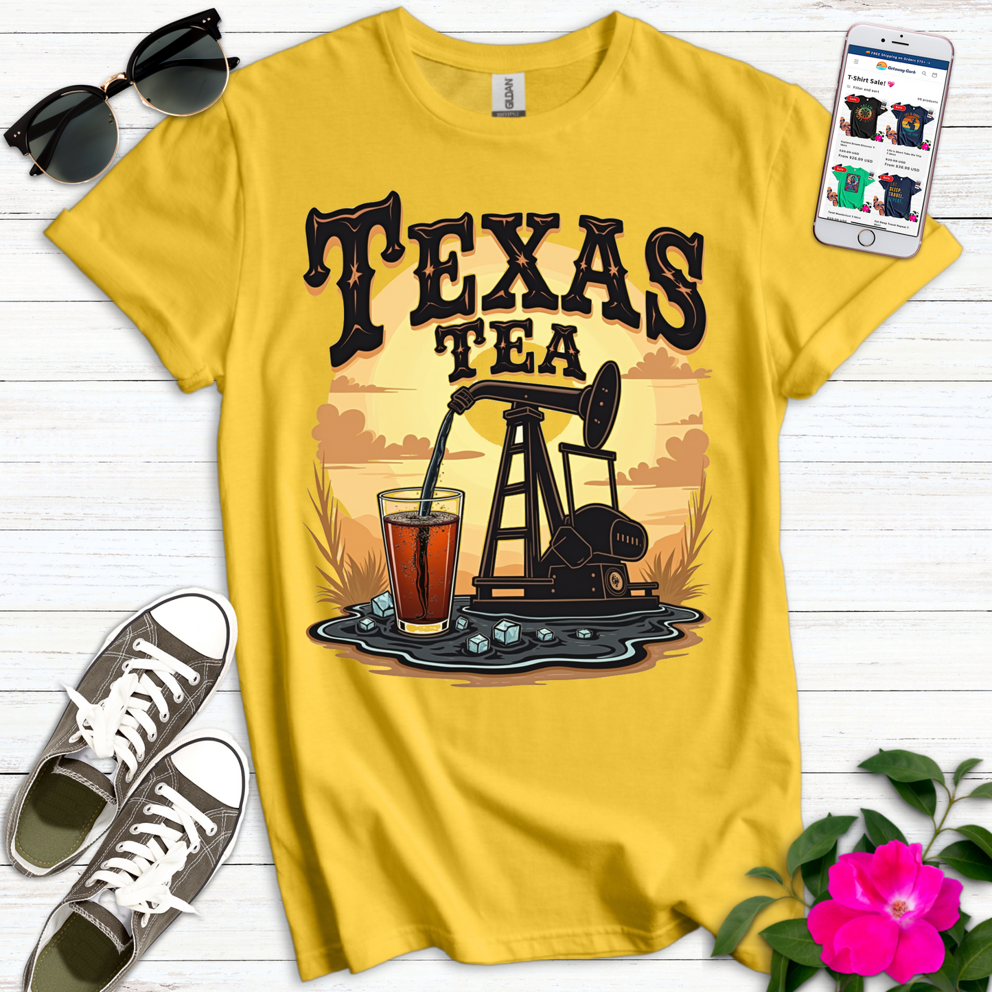Texas Sweet Tea Graphic T-Shirt