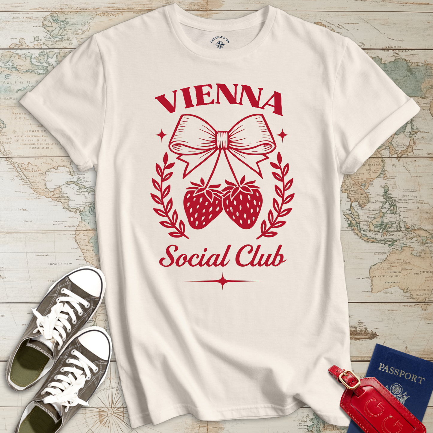 Vienna Strawberry Social Club T-Shirt
