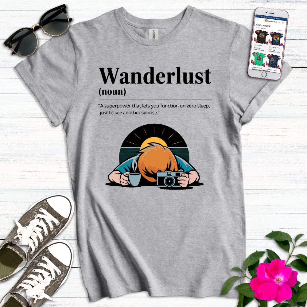 Wanderlust Superpower T-Shirt