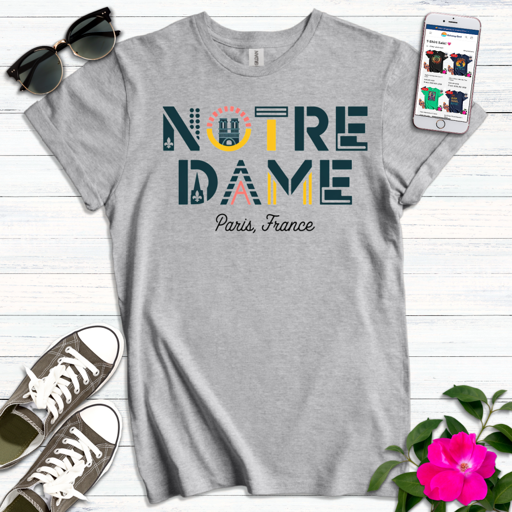 Notre Dame Whimsical T-Shirt