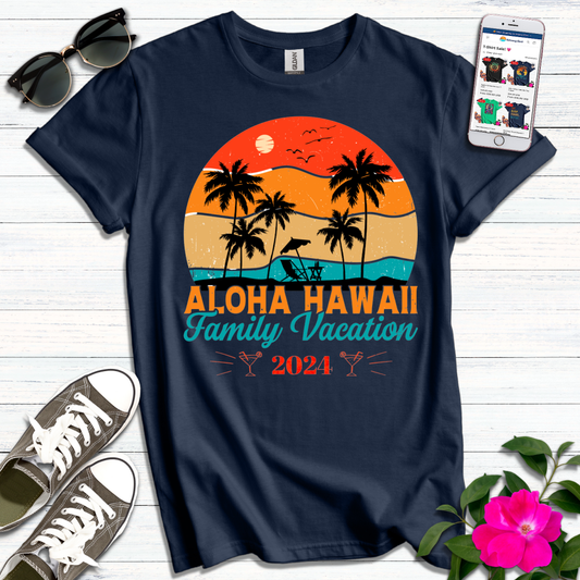 Aloha Hawaii Family Vacation 24 T-Shirt