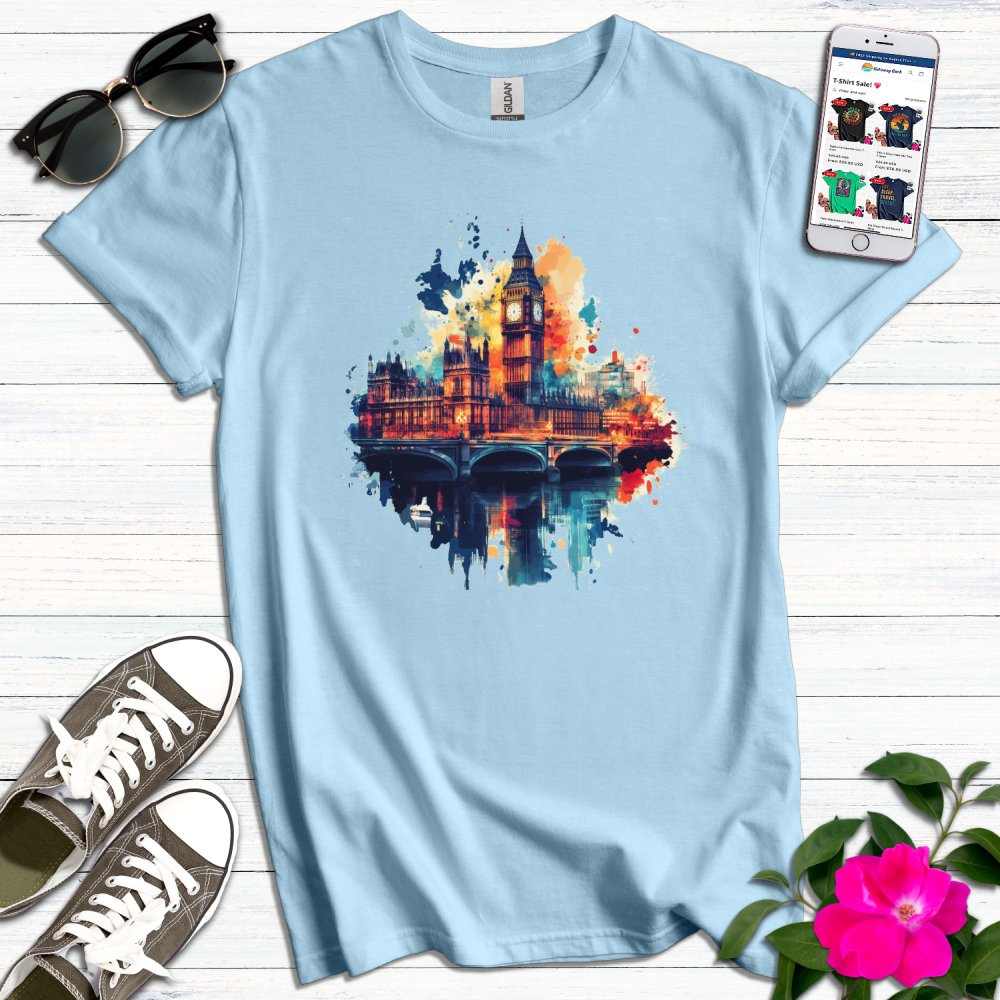 London Abstract Graphic T-Shirt