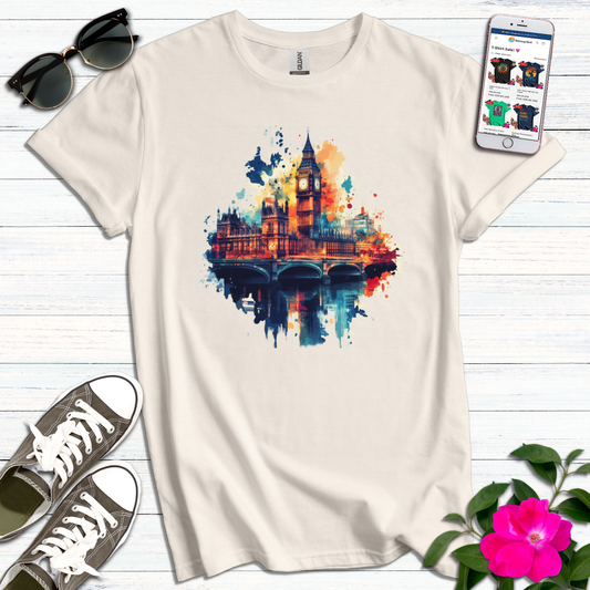 London Abstract Graphic T-Shirt