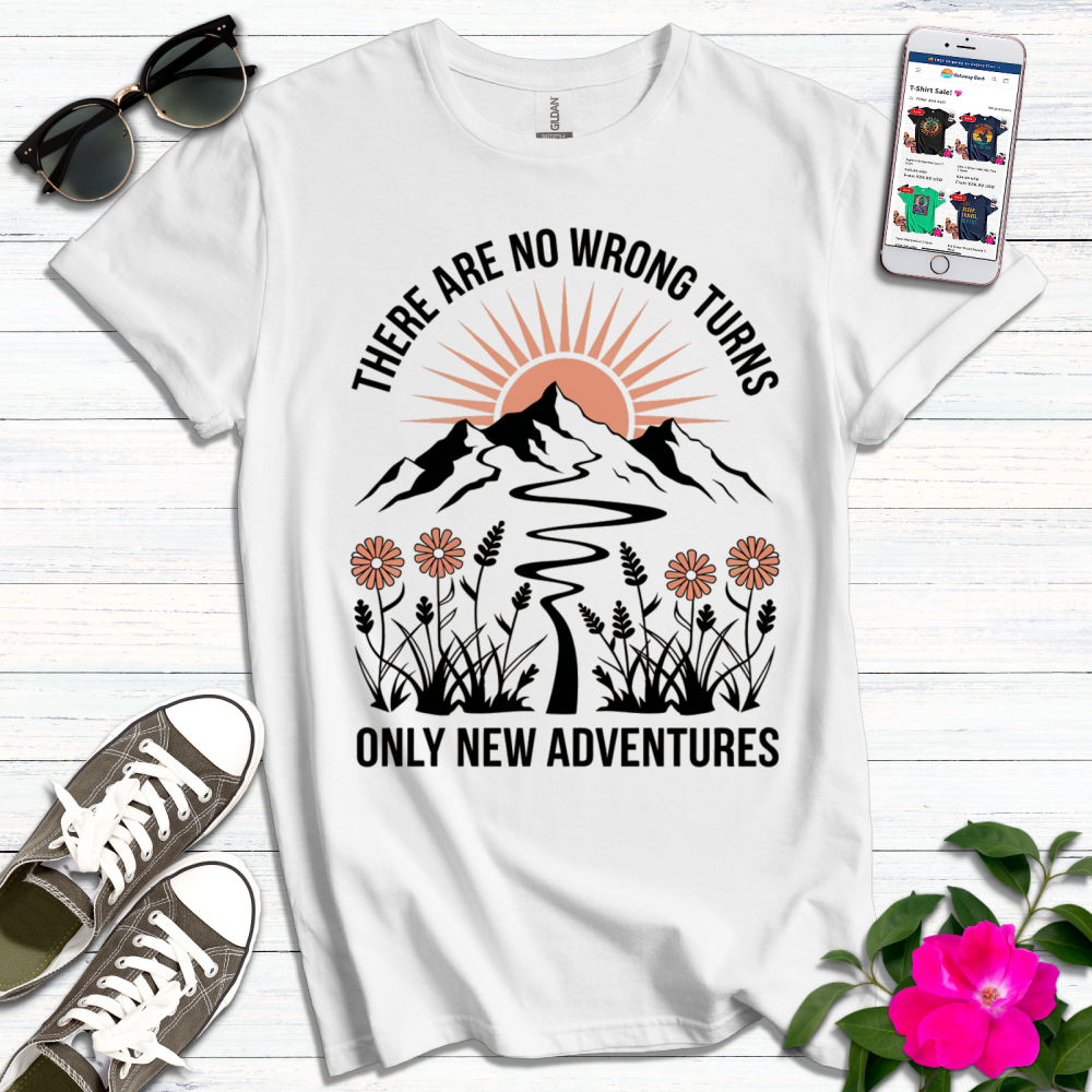 No Wrong Turns Blossoms T-Shirt