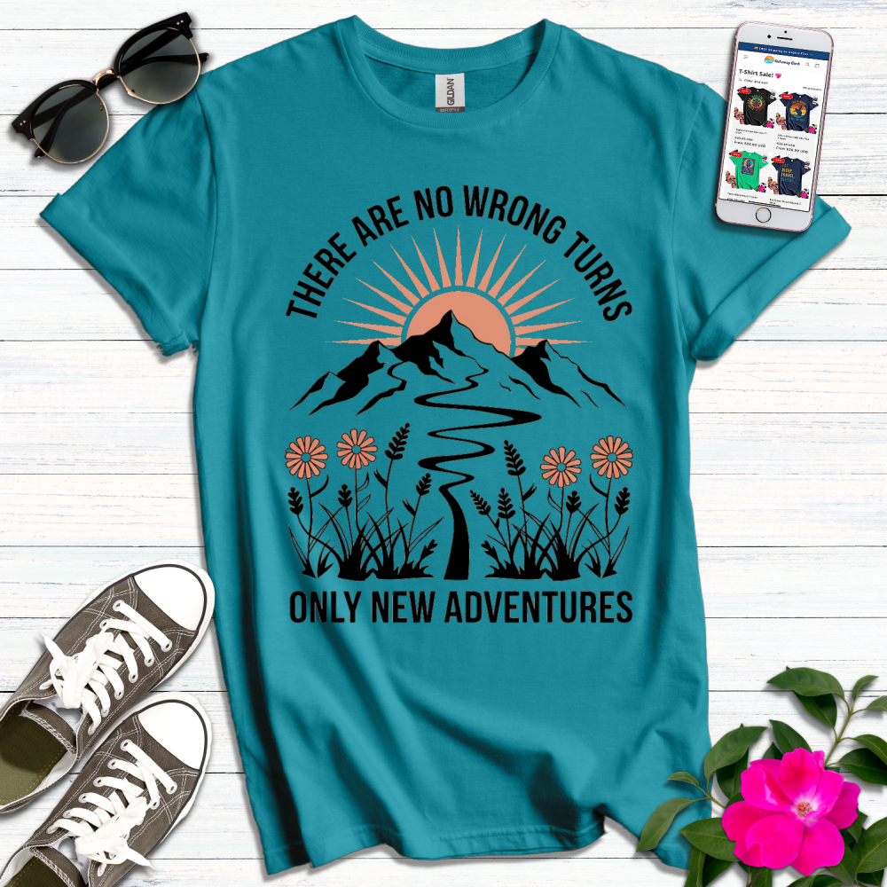 No Wrong Turns Blossoms T-Shirt