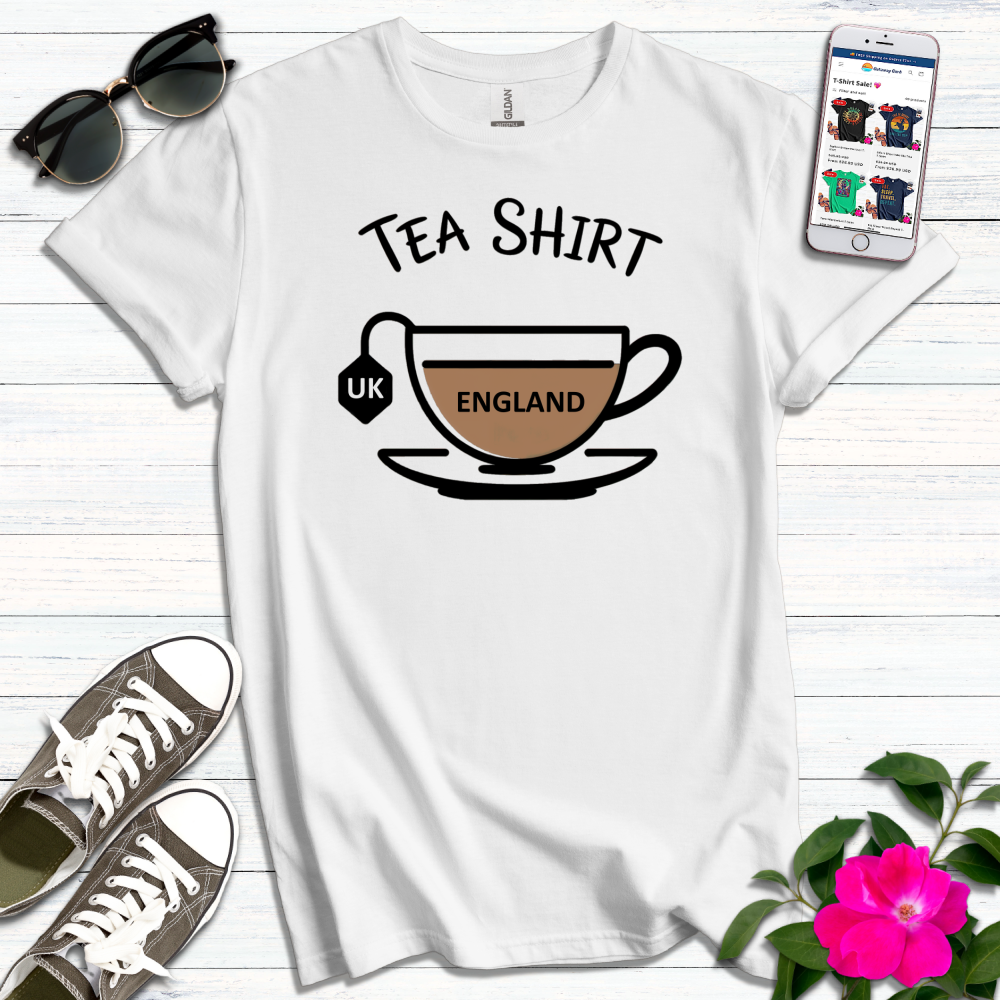 England UK Tea Shirt T-Shirt