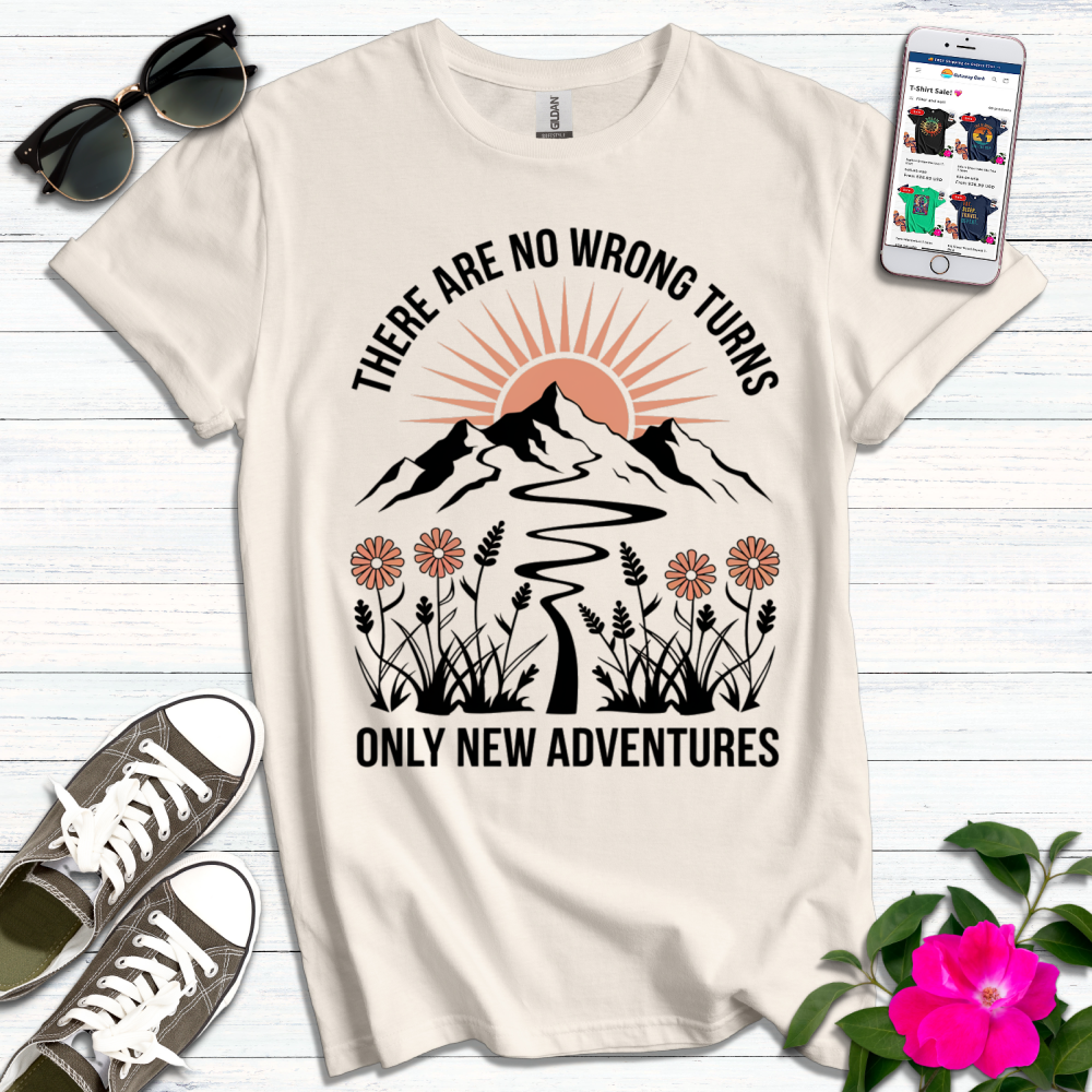 No Wrong Turns Blossoms T-Shirt