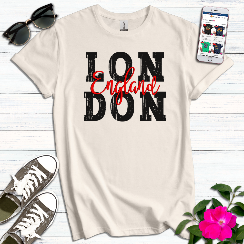 London England Grunge T-Shirt