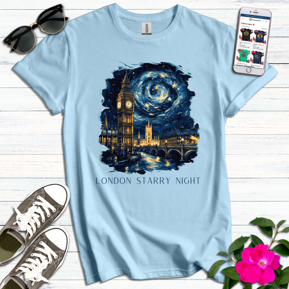 London Starry Night T-Shirt