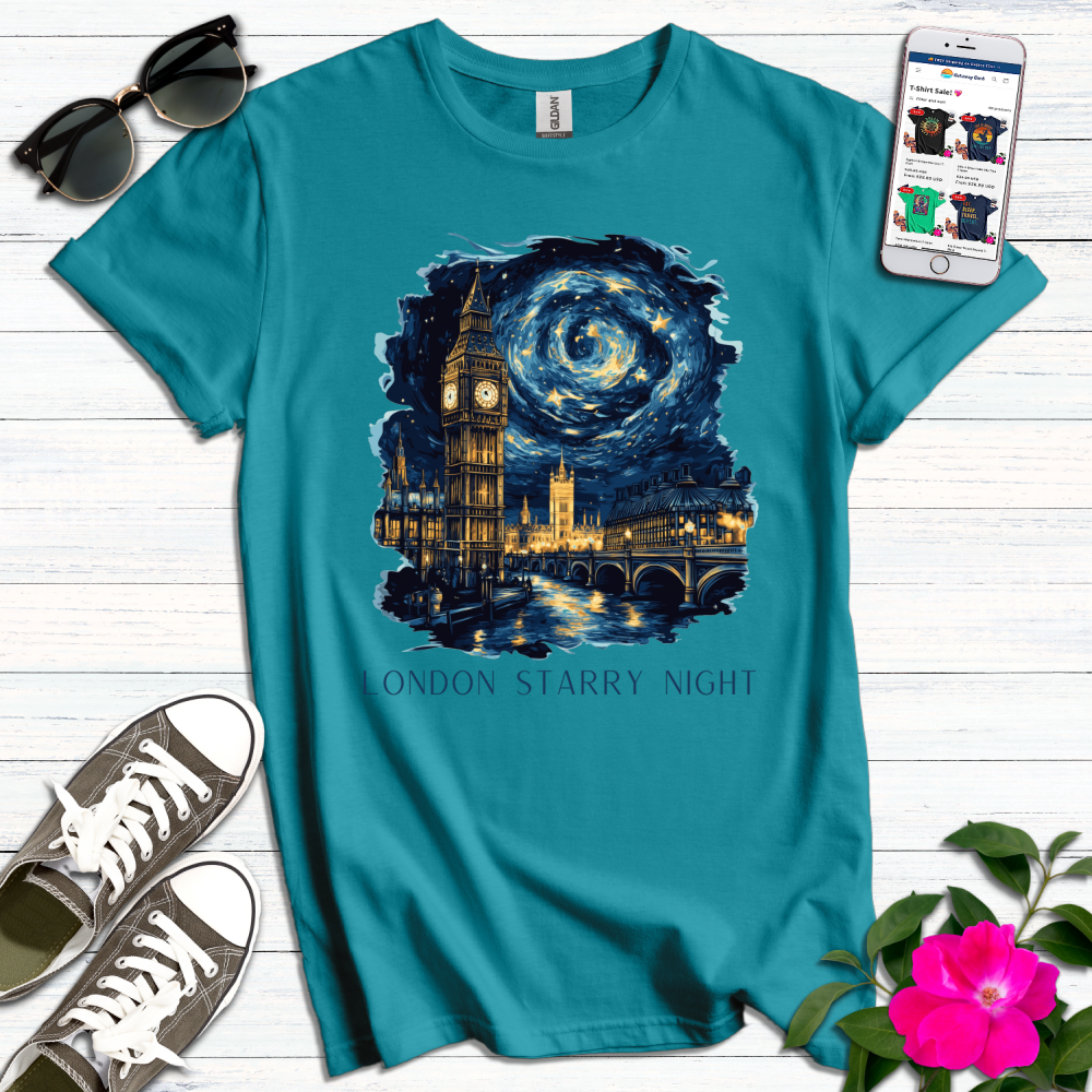 London Starry Night T-Shirt