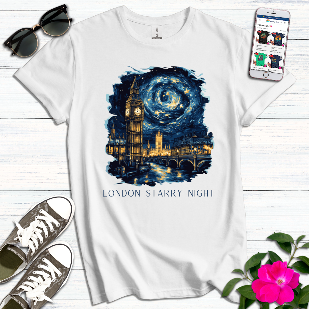 London Starry Night T-Shirt