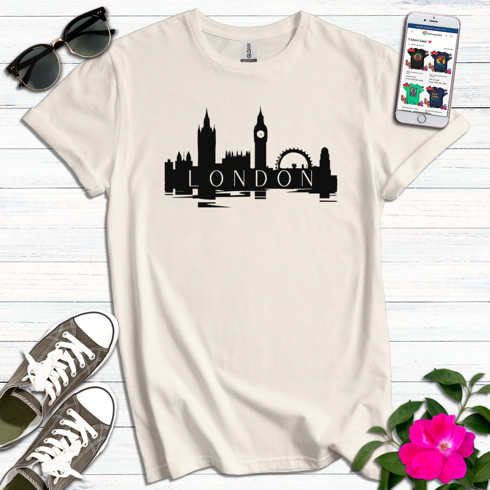 London Skyline Silhouette T-Shirt