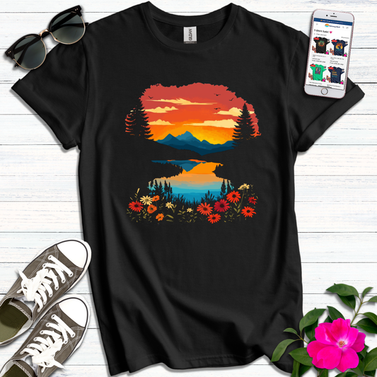 Wildflower Reflection T-Shirt