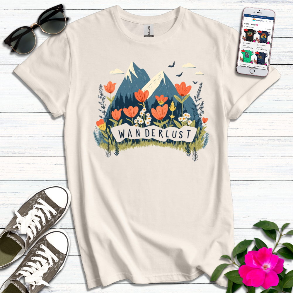 Wanderlust Blooms T-Shirt