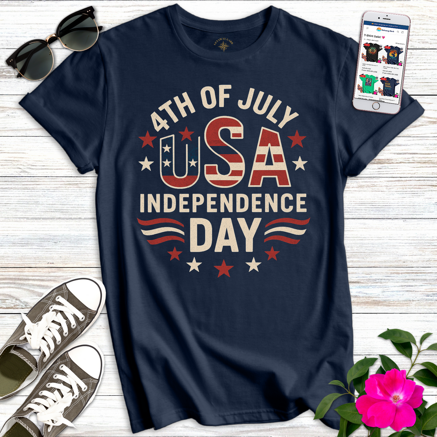 USA 4th of July T-Shirt