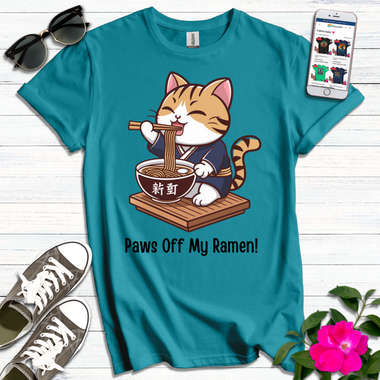 Paws Off My Ramen T-Shirt