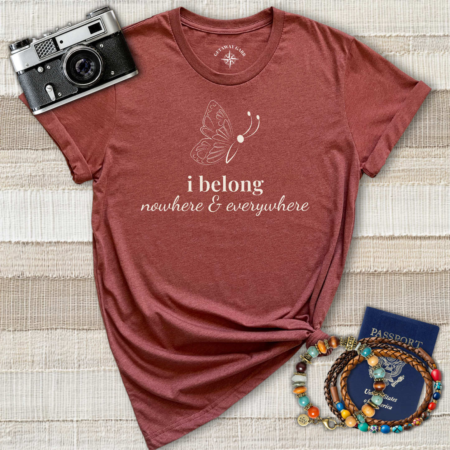 Boho Butterfly Everywhere T-Shirt