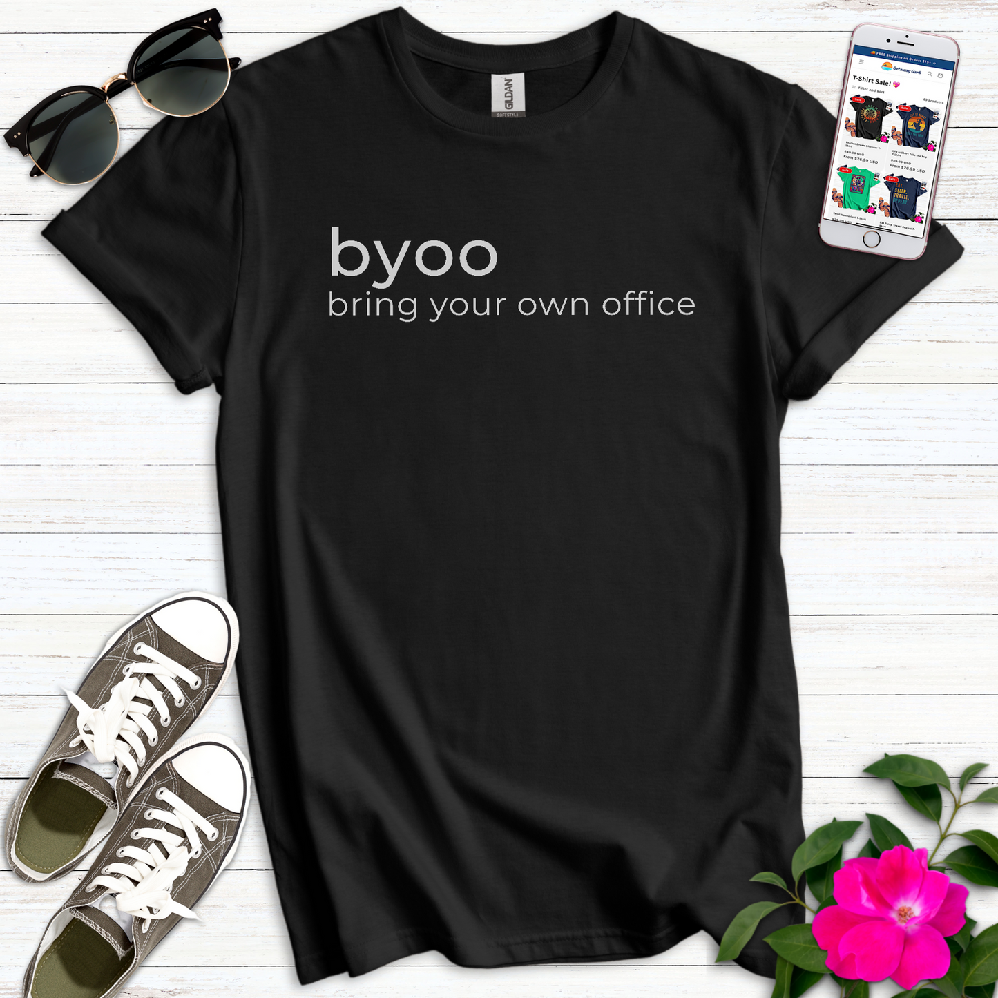 Bring Your Own Office T-Shirt