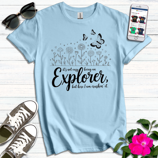 Explorer Crushin' It Butterfly T-Shirt