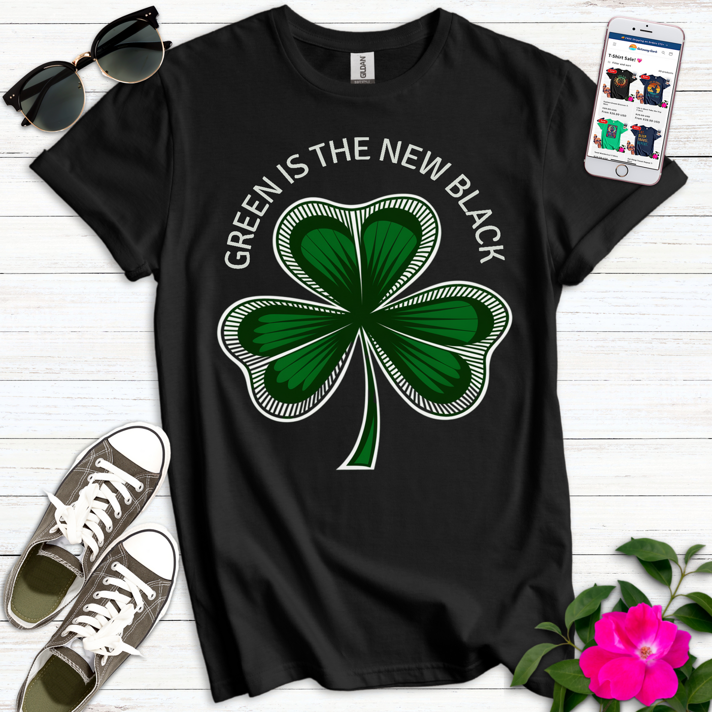 Green is New Black T-Shirt