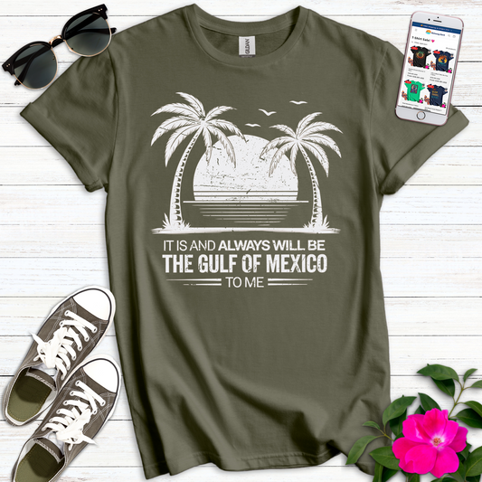 Gulf Mexico Distressed Retro T-Shirt