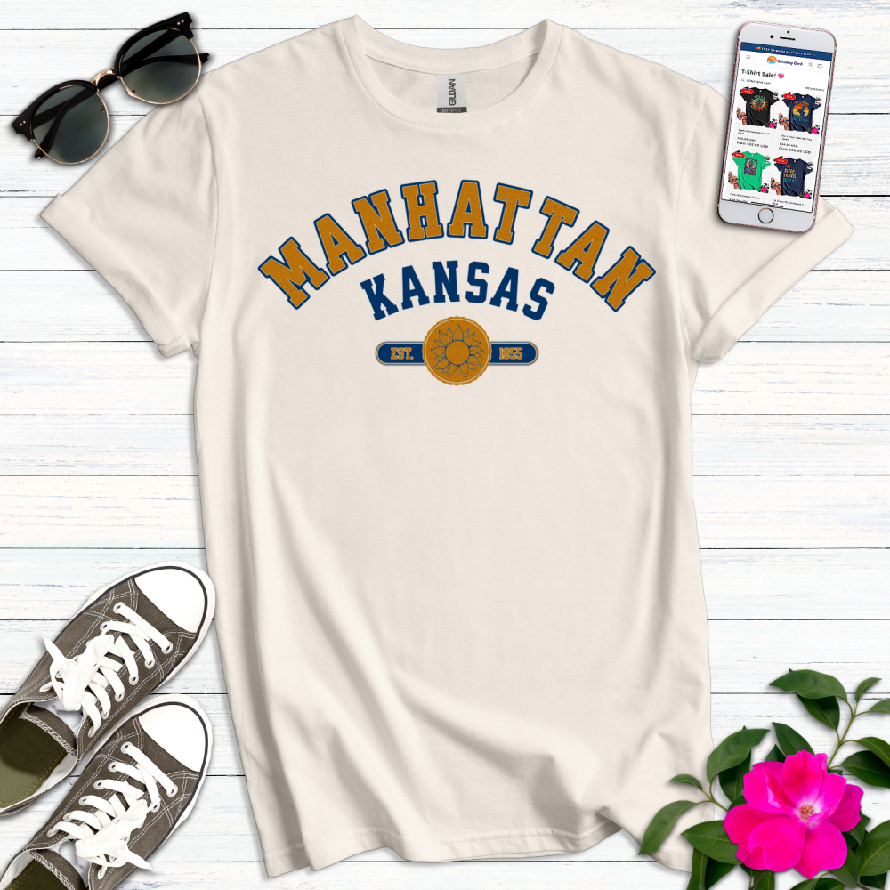 Manhattan Kansas Varsity T-Shirt