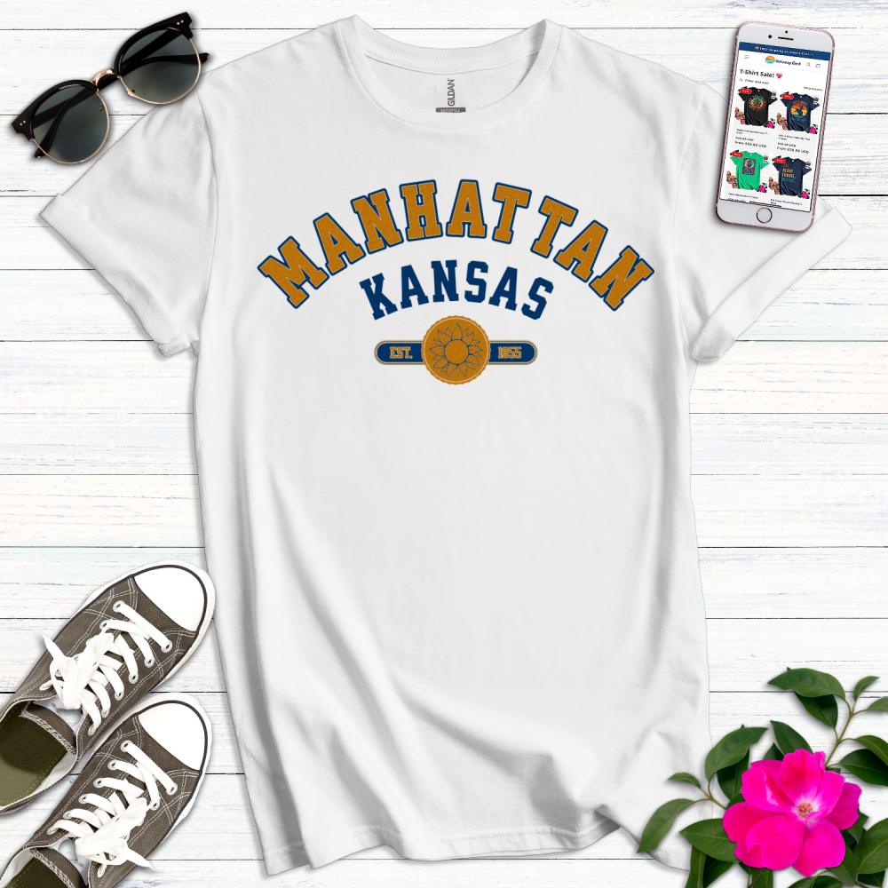 Manhattan Kansas Varsity T-Shirt