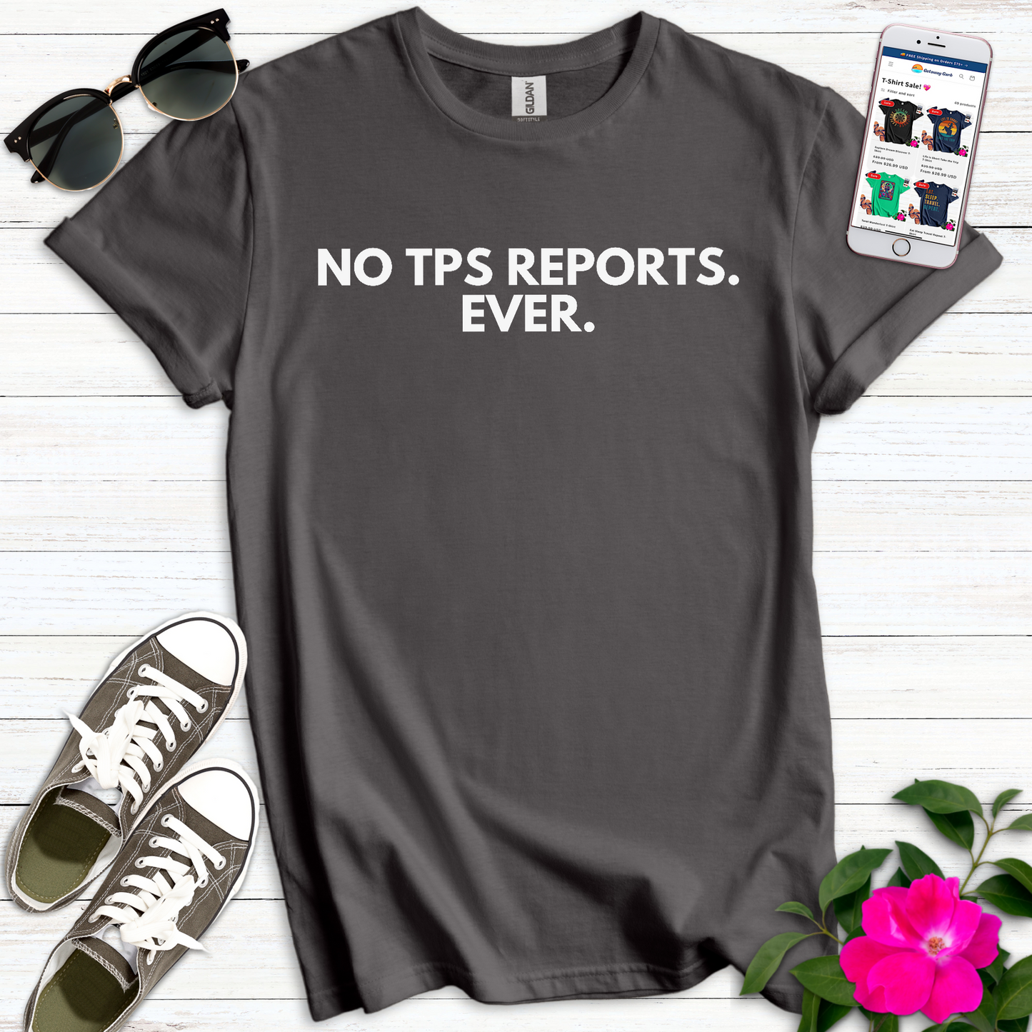 Funny No TPS Reports T-Shirt