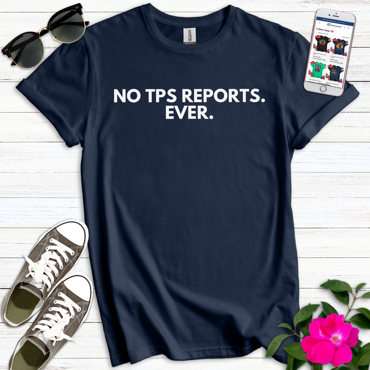 Funny No TPS Reports T-Shirt