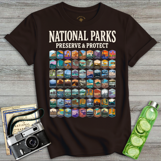 National Parks Preserve Protect T-Shirt
