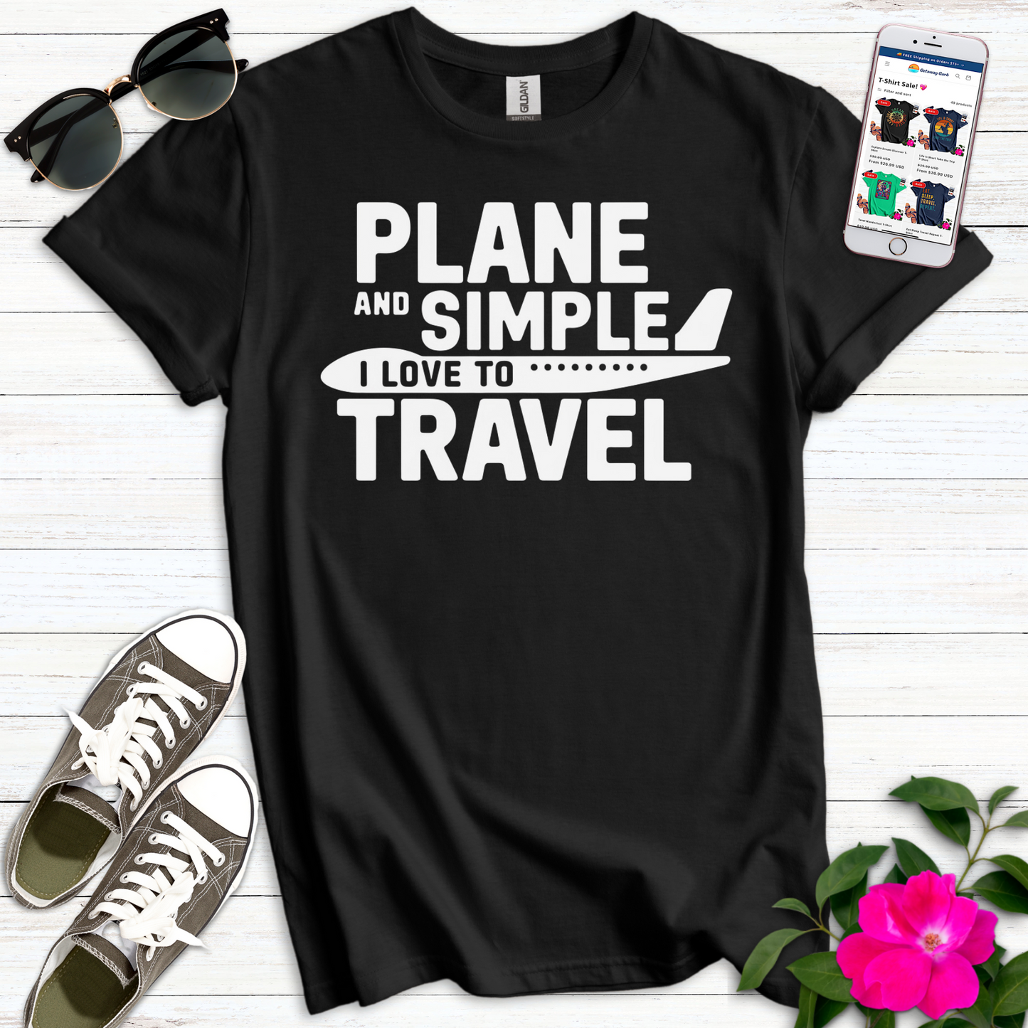 Plane and Simple T-Shirt