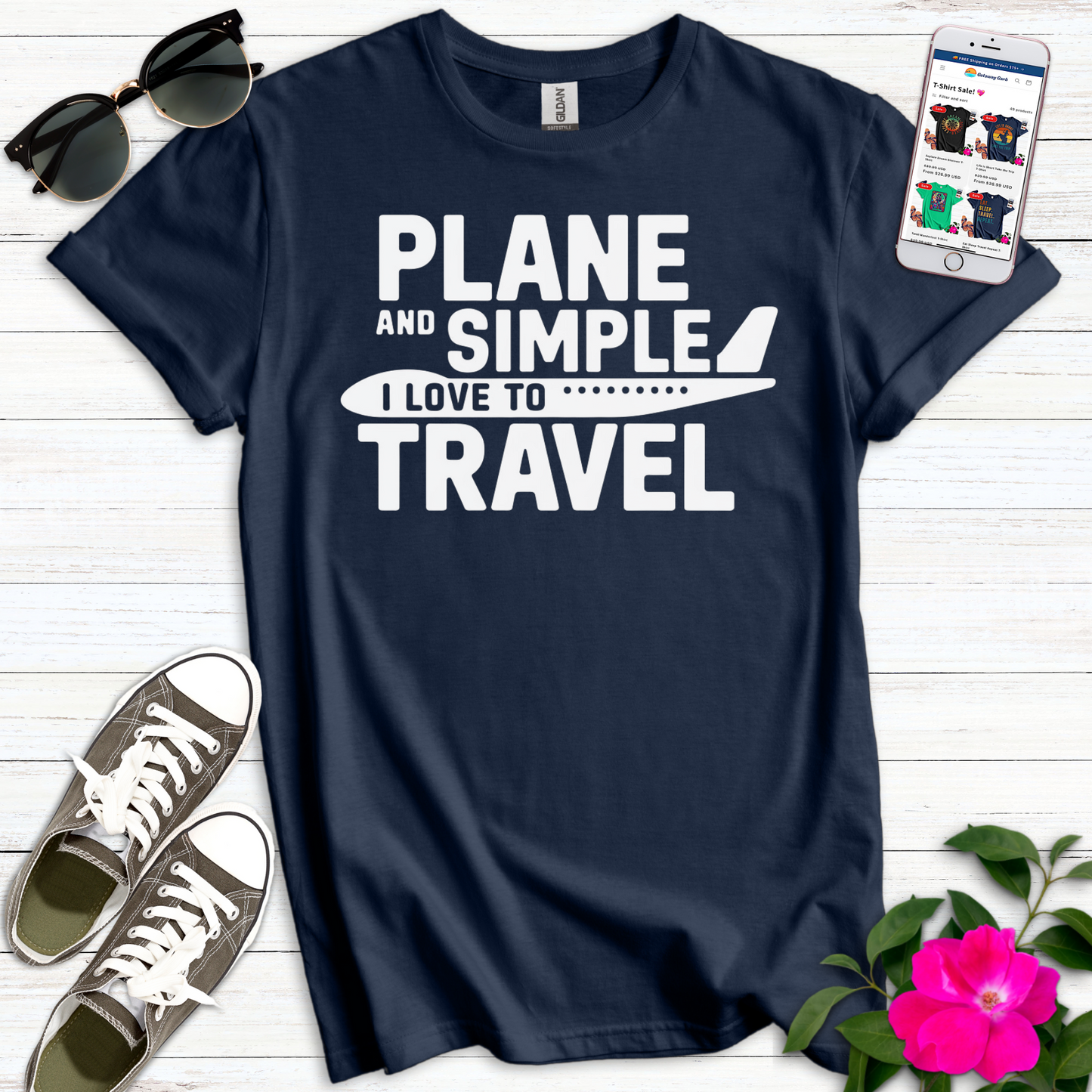 Plane and Simple T-Shirt