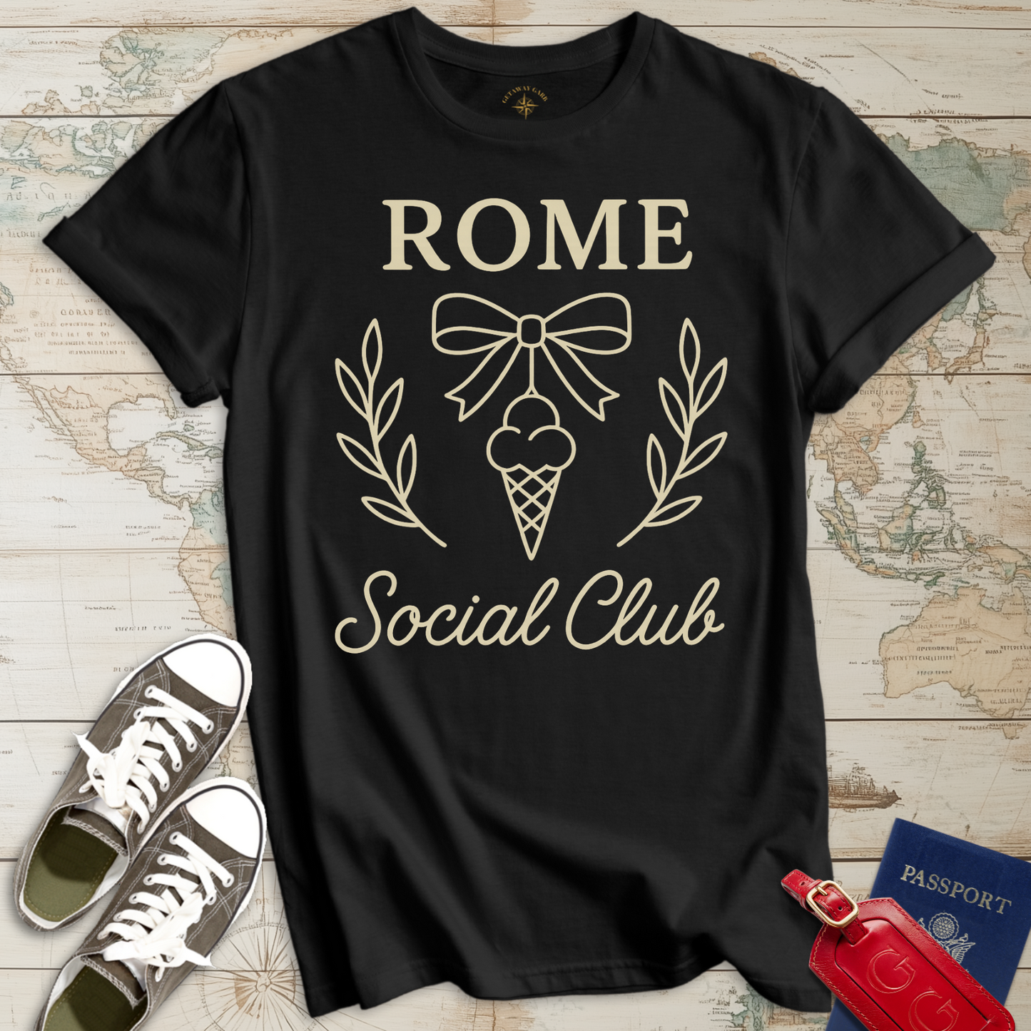 Rome Social Club Gelato T-Shirt