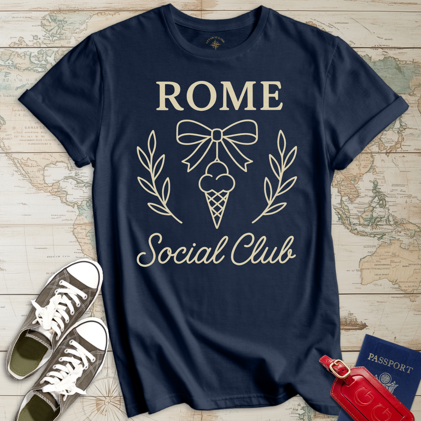 Rome Social Club Gelato T-Shirt